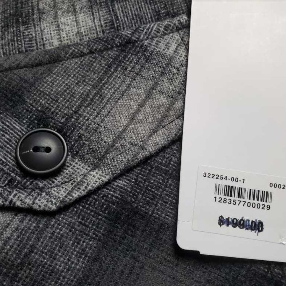 New men's M Pendleton plaid shirt jacket with quilted lining - Picture 7 of 9